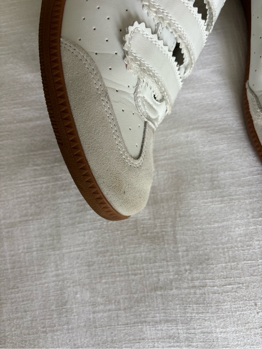 Trending White Velcro Steve Madden Sneaker - Picture 2 of 4